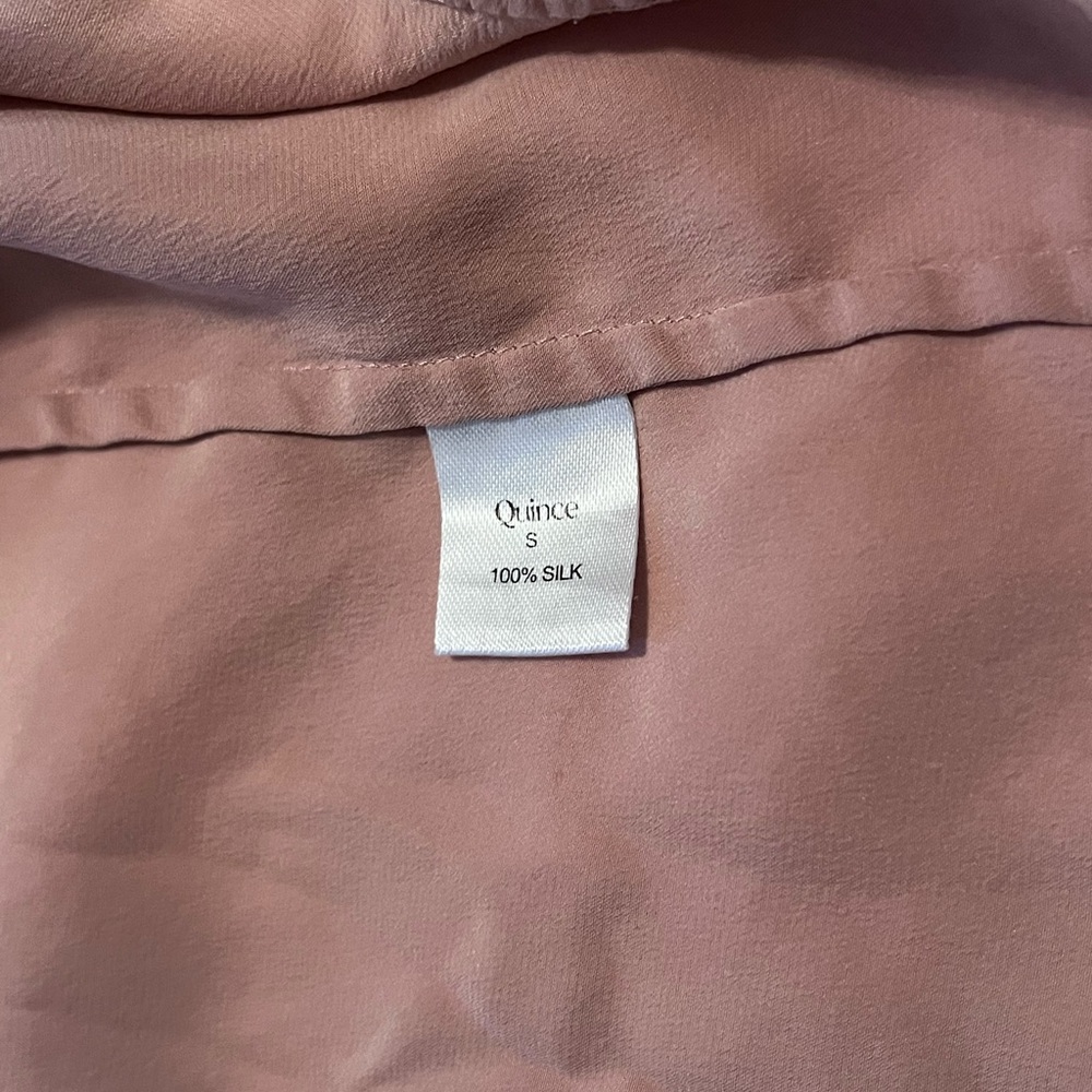 Quince 100% Silk Small PJ Set - Picture 5 of 6